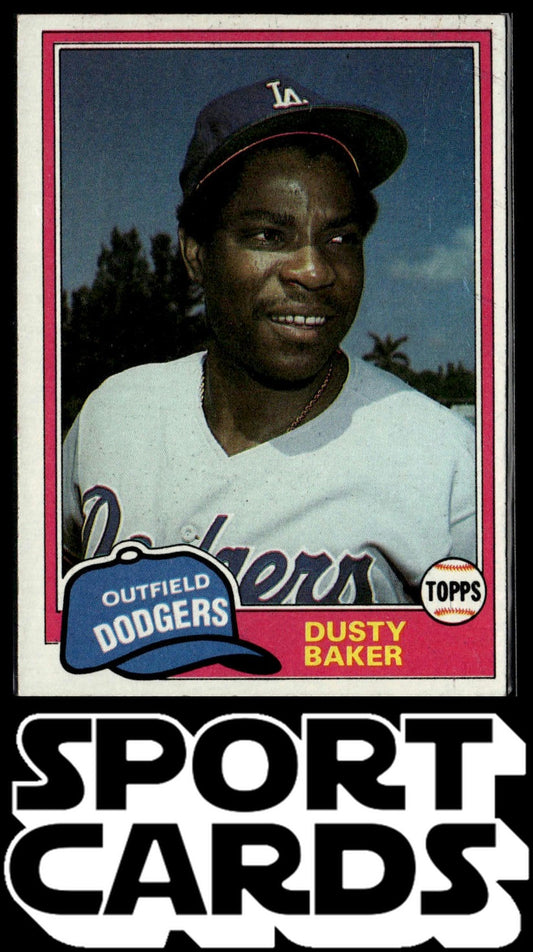 1981 Topps #495 Dusty Baker SportCards.com