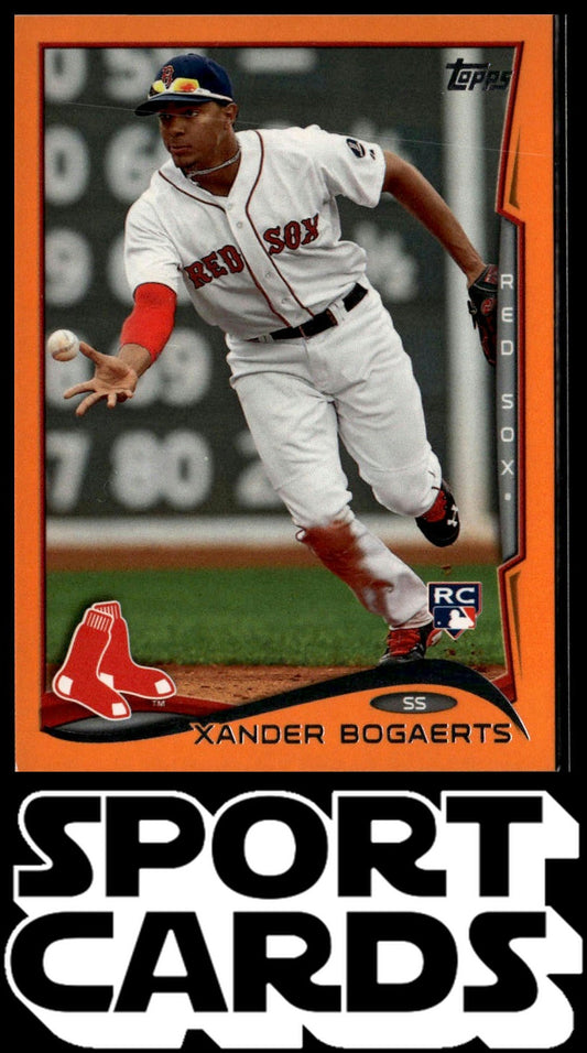 2014 Topps #133 Xander Bogaerts Orange (Factory) #/199 SportCards.com
