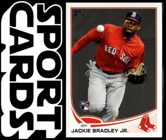 2013 Topps #382 Jackie Bradley Jr. Gold #/2013 SportCards.com