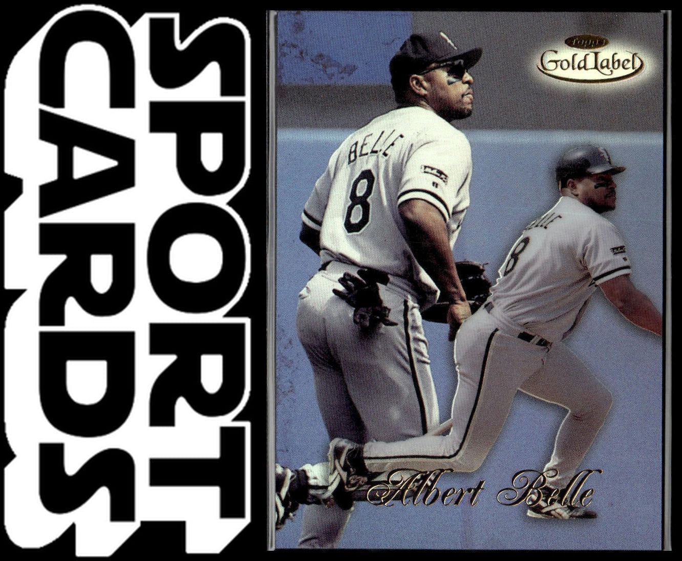 1998 Topps Gold Label #3 Albert Belle Class 1 Red Label #/100 SportCards.com