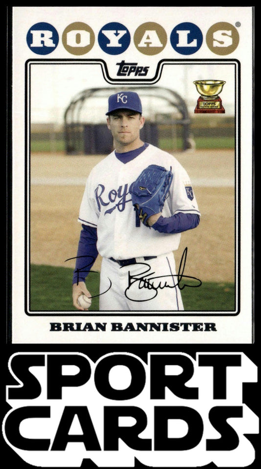 2008 Topps #585 Brian Bannister Gold Foil SportCards.com