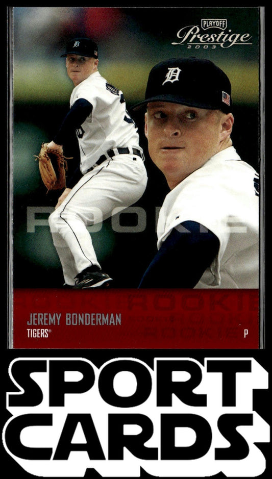 2003 Donruss/Leaf/Playoff Rookies & Traded - #201 Jeremy Bonderman