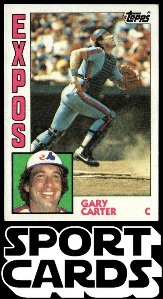 1984 Topps Head-In-Box Proofs #NNO Gary Carter SportCards.com