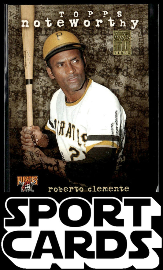 2001 Topps #TN45 Roberto Clemente Noteworthy SportCards.com