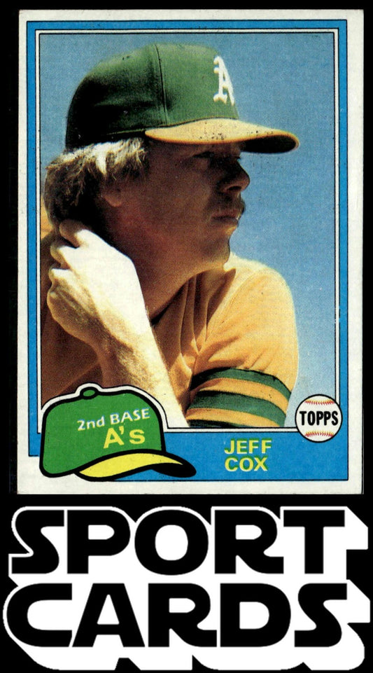 1981 Topps #133 Jeff Cox SportCards.com