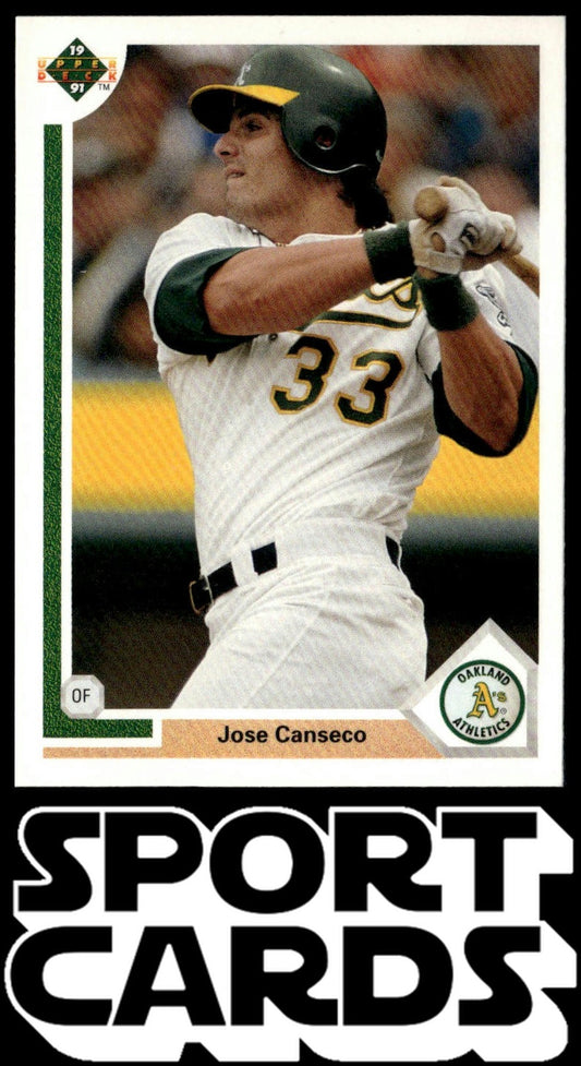 1991 Upper Deck #155 Jose Canseco SportCards.com