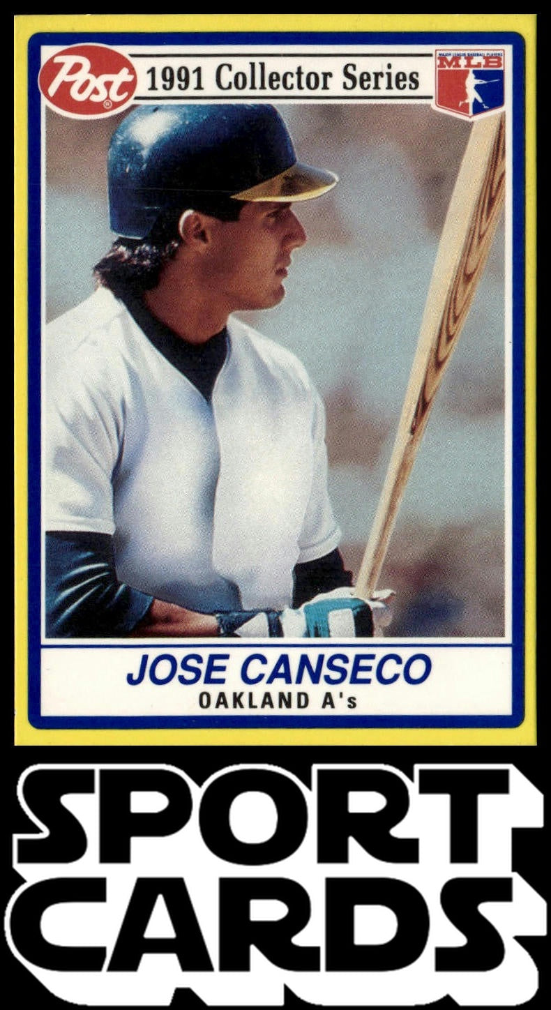 1991 Post Cereal #4 Jose Canseco SportCards.com
