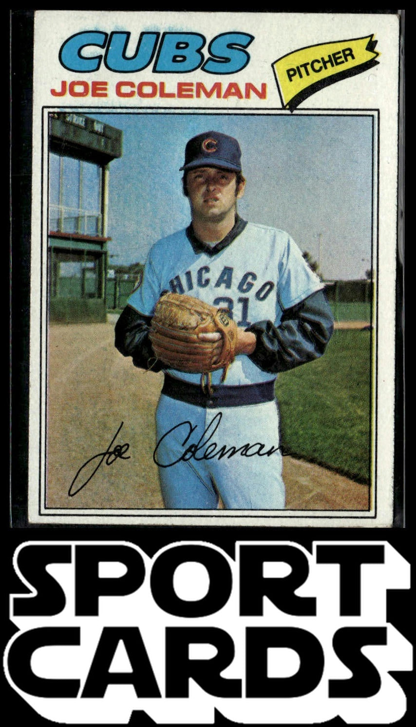 1977 Topps #219 Joe Coleman SportCards.com
