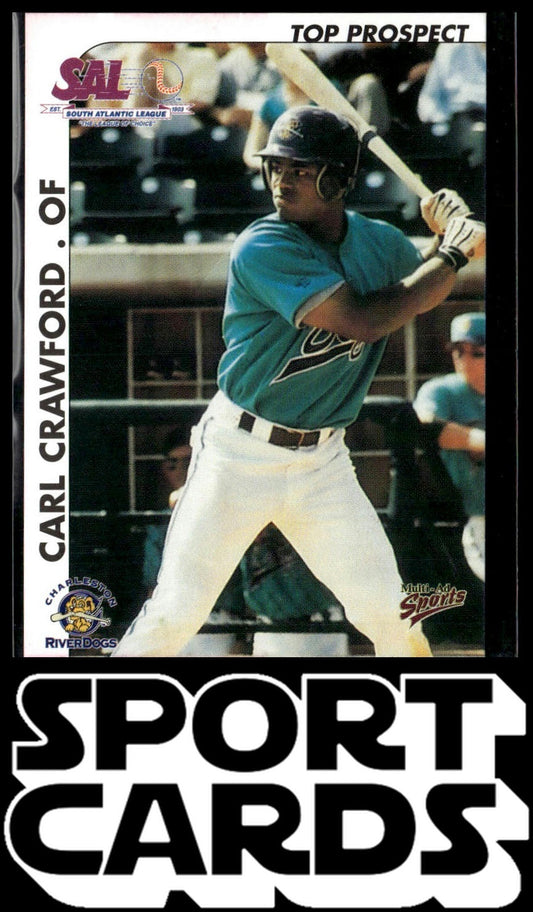 2000 Multi-Ad South Atlantic League Top Prospects #9 Carl Crawford