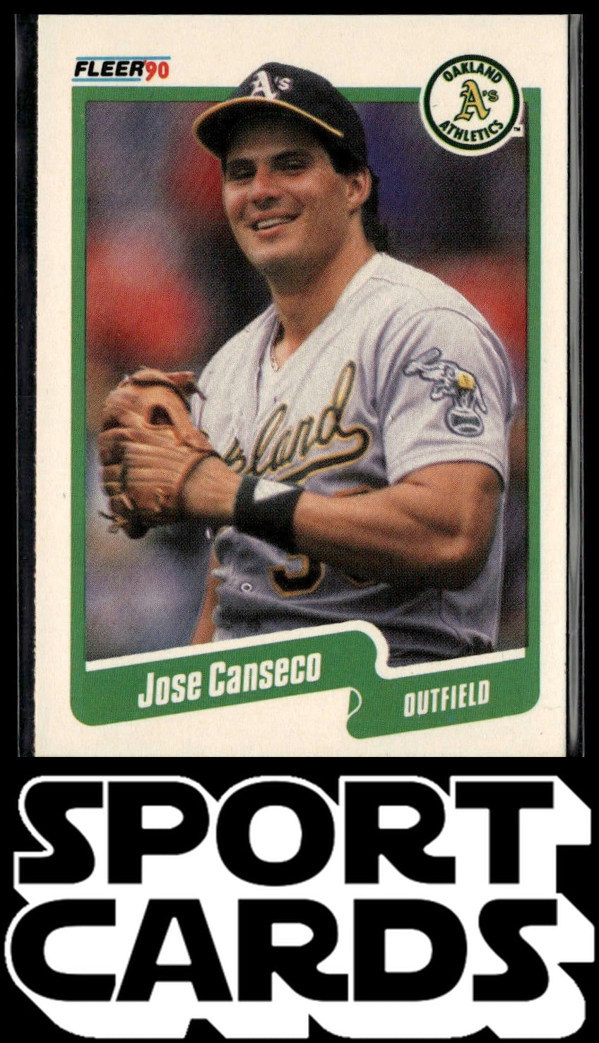 1990 Fleer #3b Jose Canseco SportCards.com