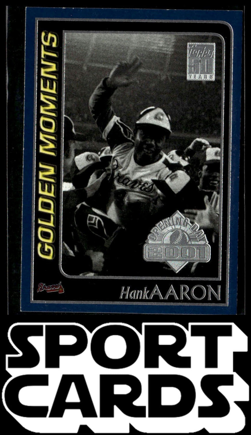 2001 Topps #385 Hank Aaron Limited SportCards.com