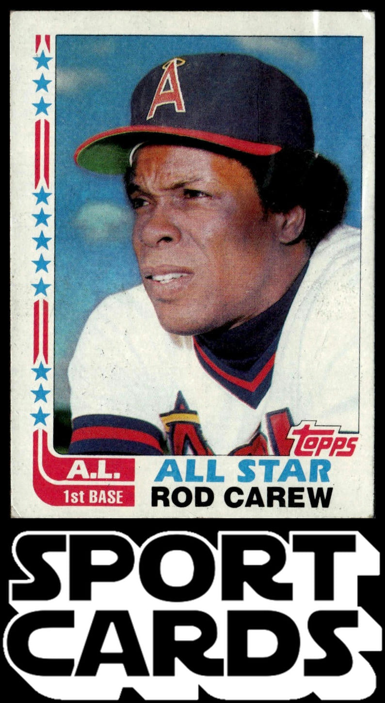 1982 Topps #547 Rod Carew Blackless SportCards.com
