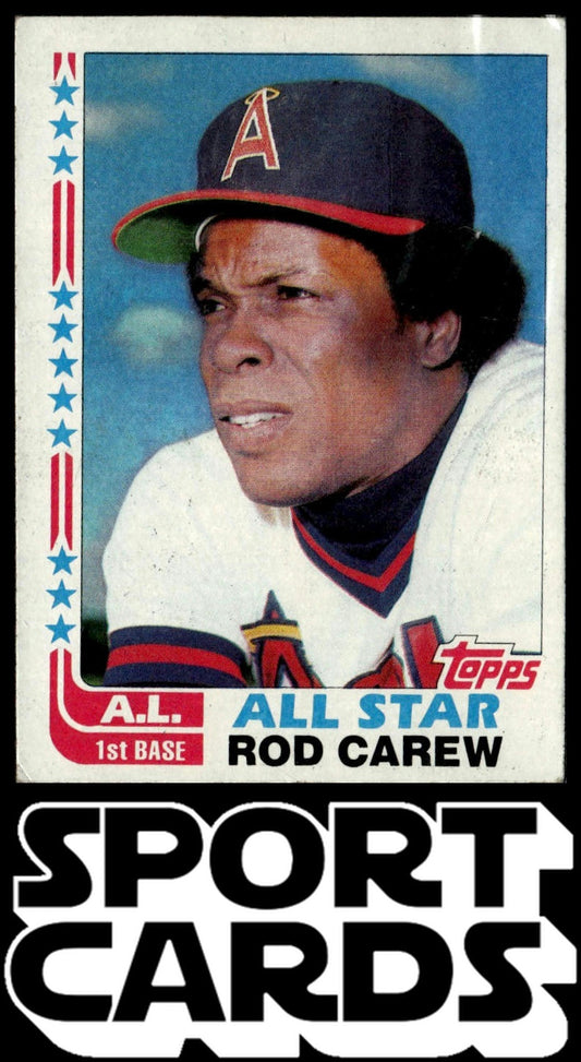 1982 Topps #547 Rod Carew Blackless SportCards.com