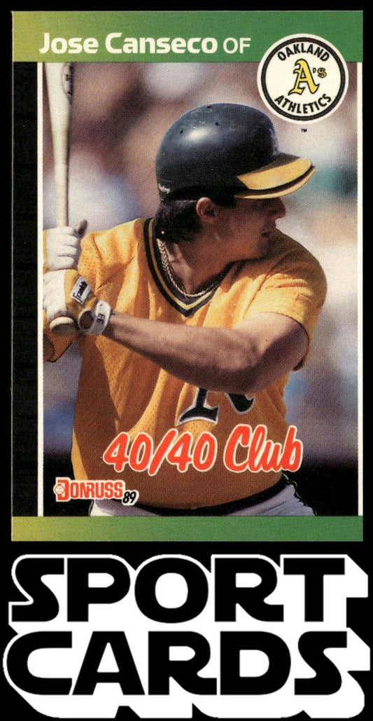 1989 Donruss #643 Jose Canseco SportCards.com