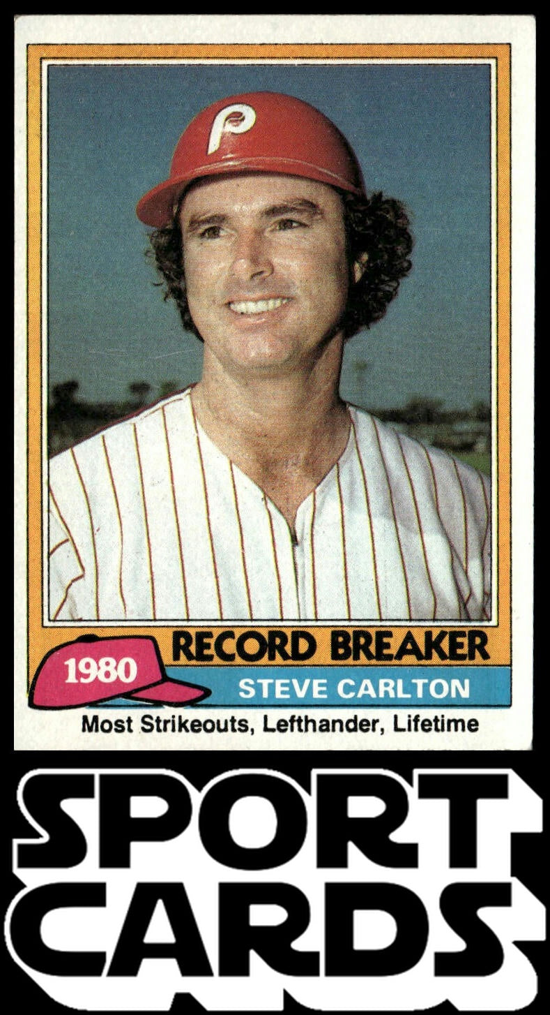 1981 Topps #202 Steve Carlton SportCards.com