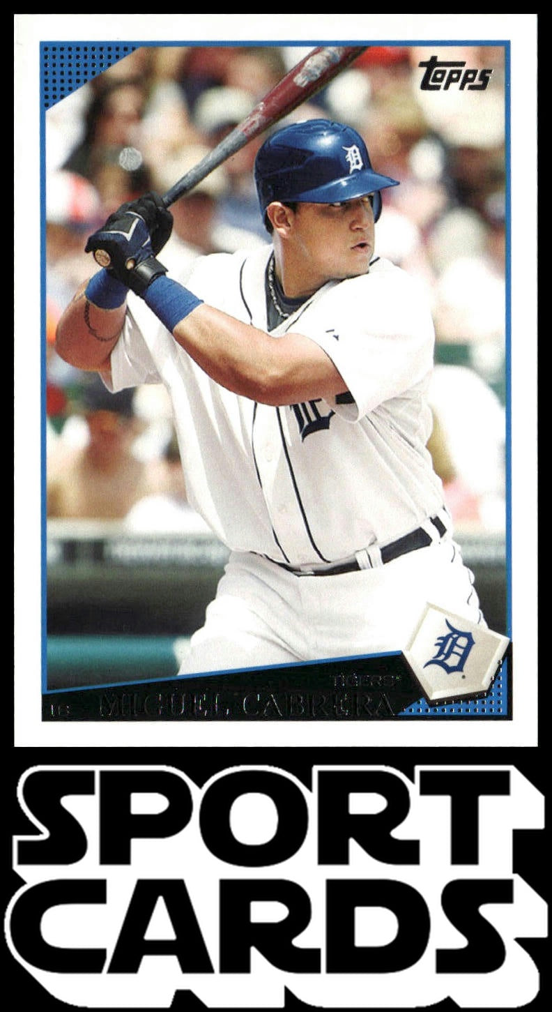 2009 Topps Detroit Tigers #DET1 Miguel Cabrera SportCards.com