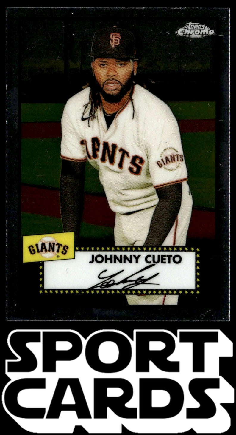 2021 Topps Chrome Platinum Anniversary #132 Johnny Cueto SportCards.com