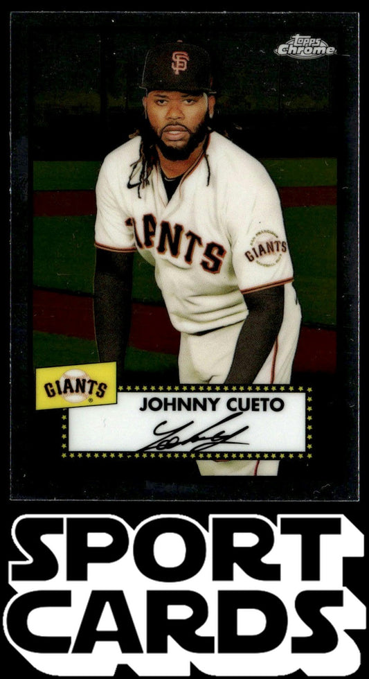 2021 Topps Chrome Platinum Anniversary #132 Johnny Cueto SportCards.com