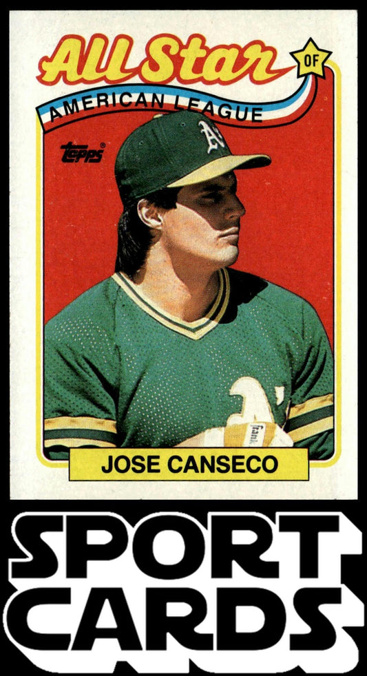 1989 Topps #401 Jose Canseco SportCards.com