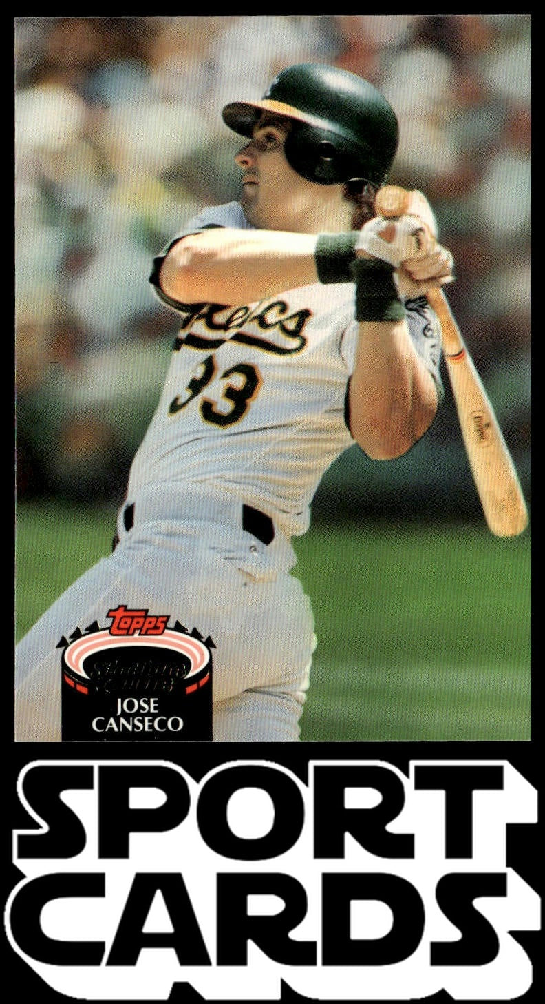 1992 Stadium Club #370b Jose Canseco SportCards.com