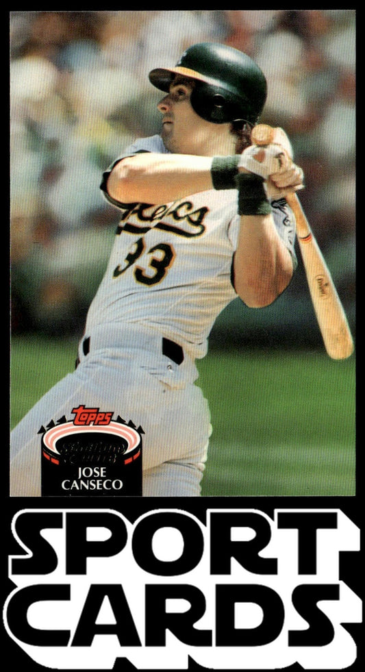 1992 Stadium Club #370b Jose Canseco SportCards.com