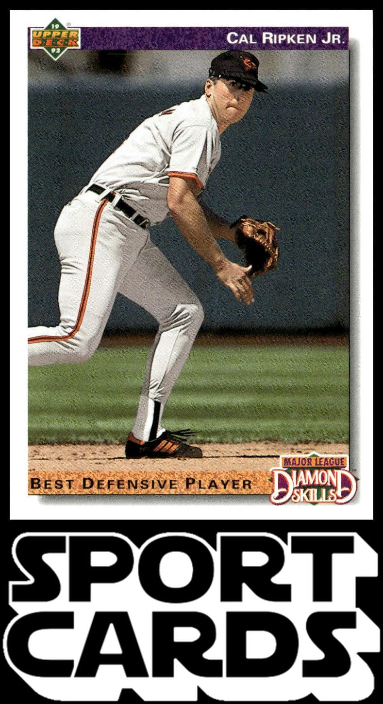 1992 Upper Deck #645 Cal Ripken Jr. Factory Set Gold Hologram SportCards.com
