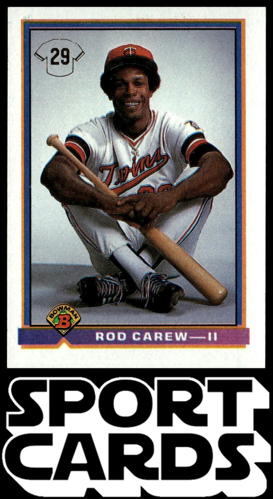 1991 Bowman #2 Rod Carew SportCards.com