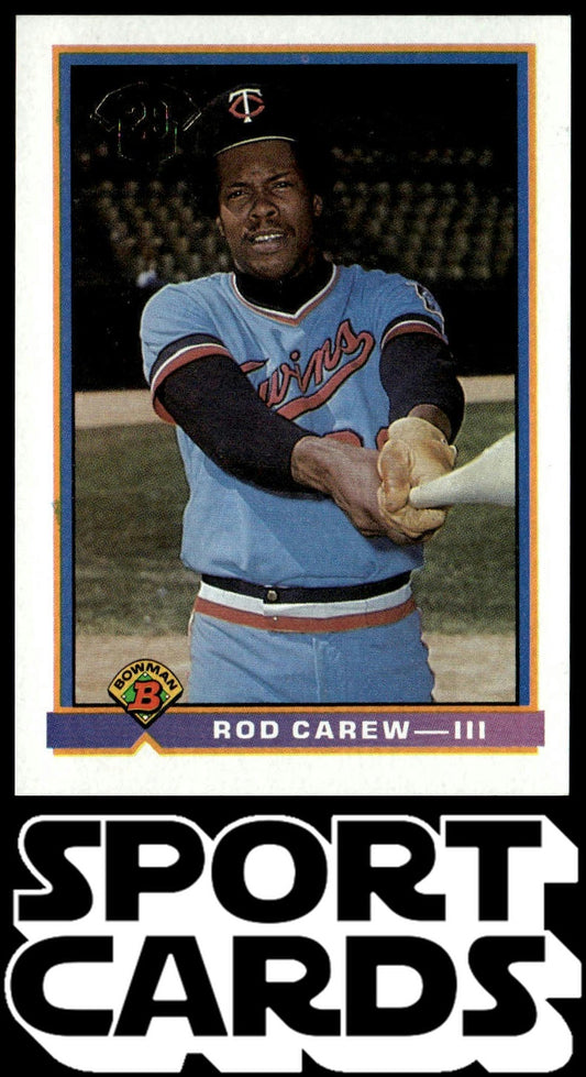 1991 Bowman #3 Rod Carew SportCards.com