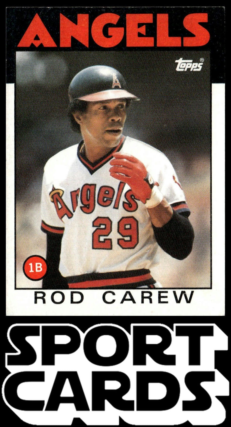 1986 Topps #400 Rod Carew SportCards.com