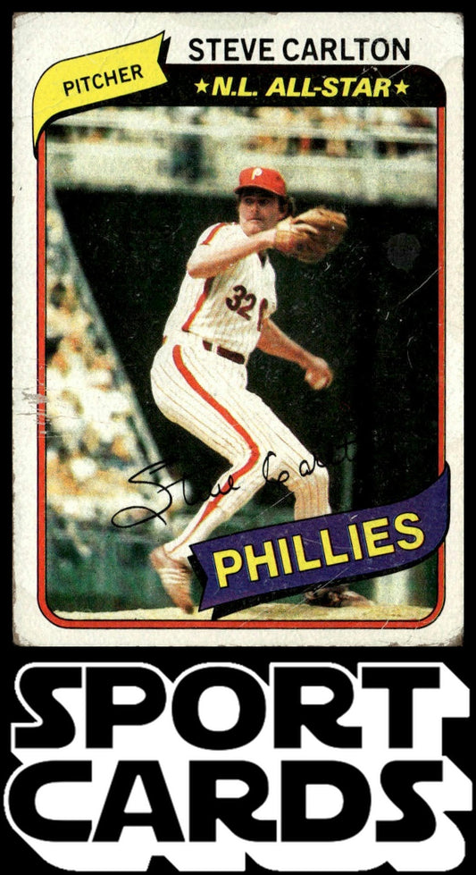 1980 Topps #210 Steve Carlton SportCards.com