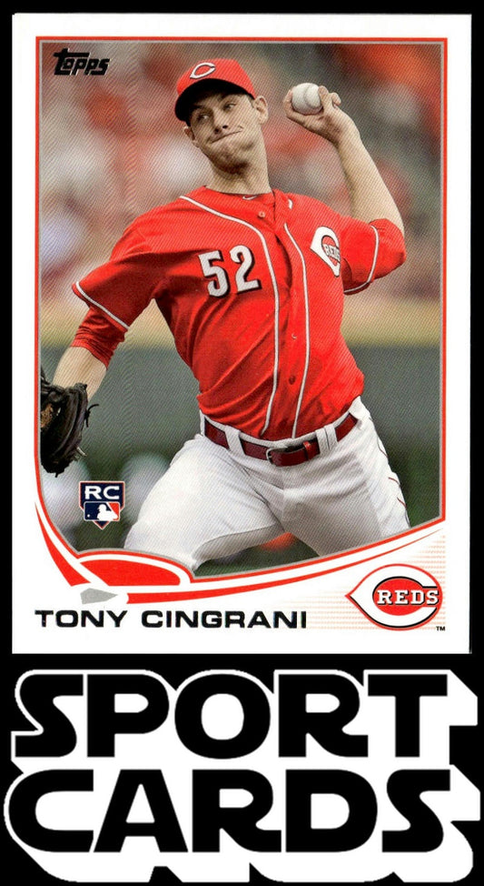 2013 Topps #142 Tony Cingrani Red SportCards.com