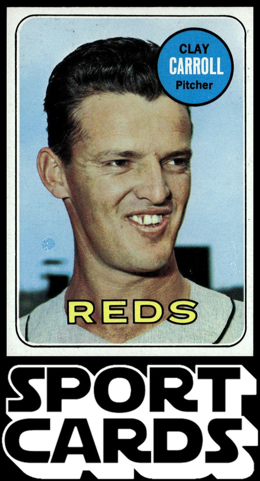 1969 Topps #26 Clay Carroll SportCards.com