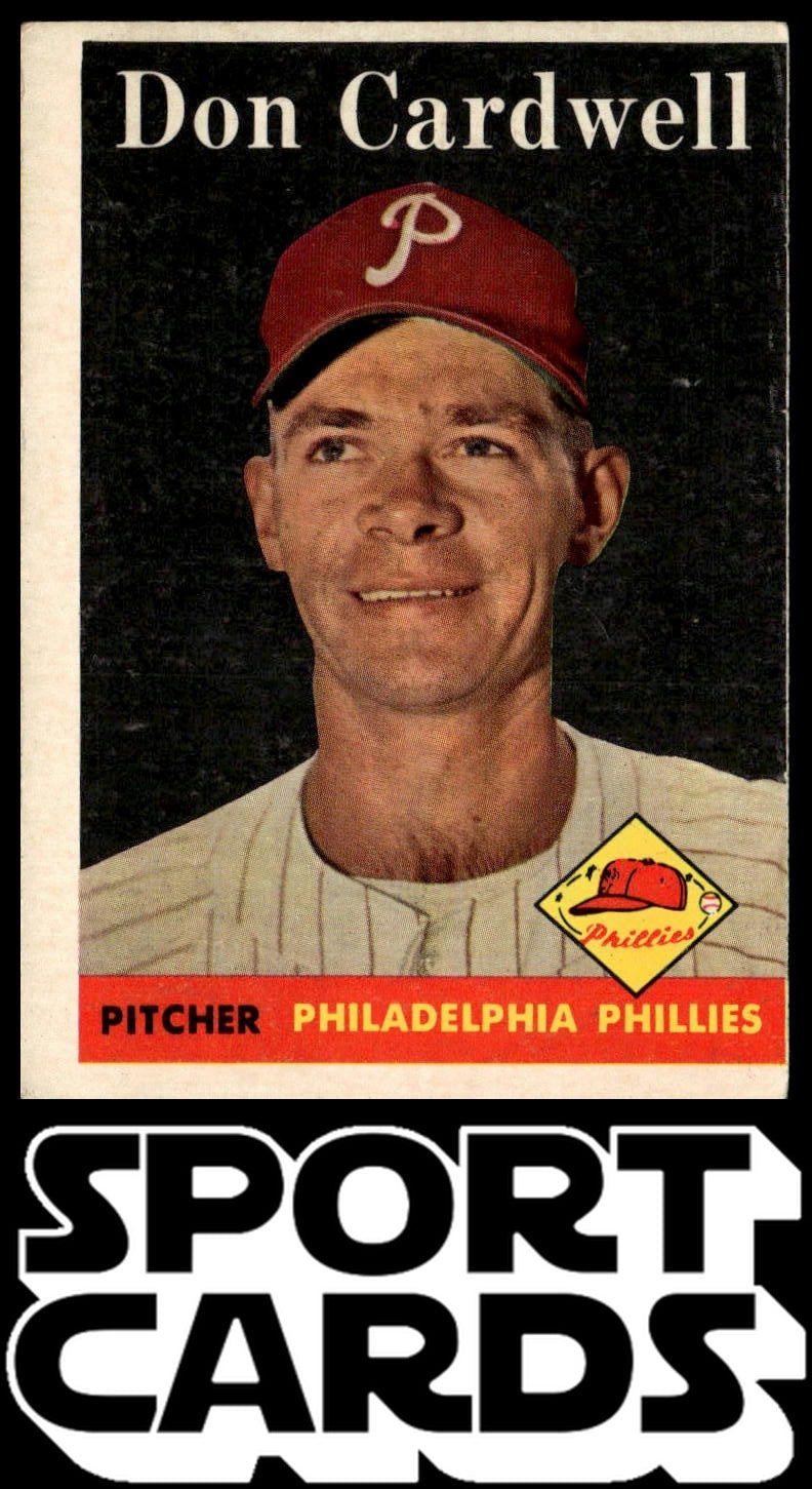 1958 Topps #372 Don Cardwell SportCards.com