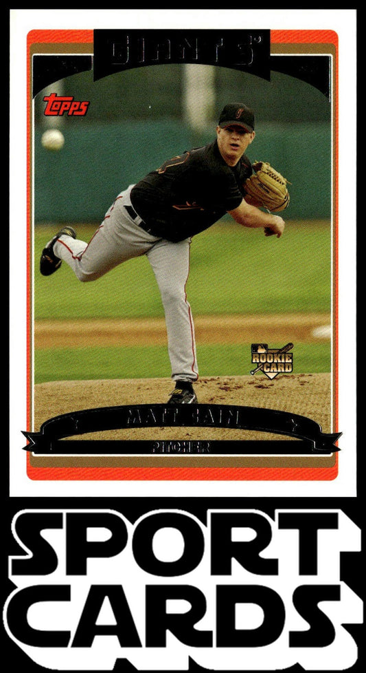 2006 Topps #636 Matt Cain SportCards.com