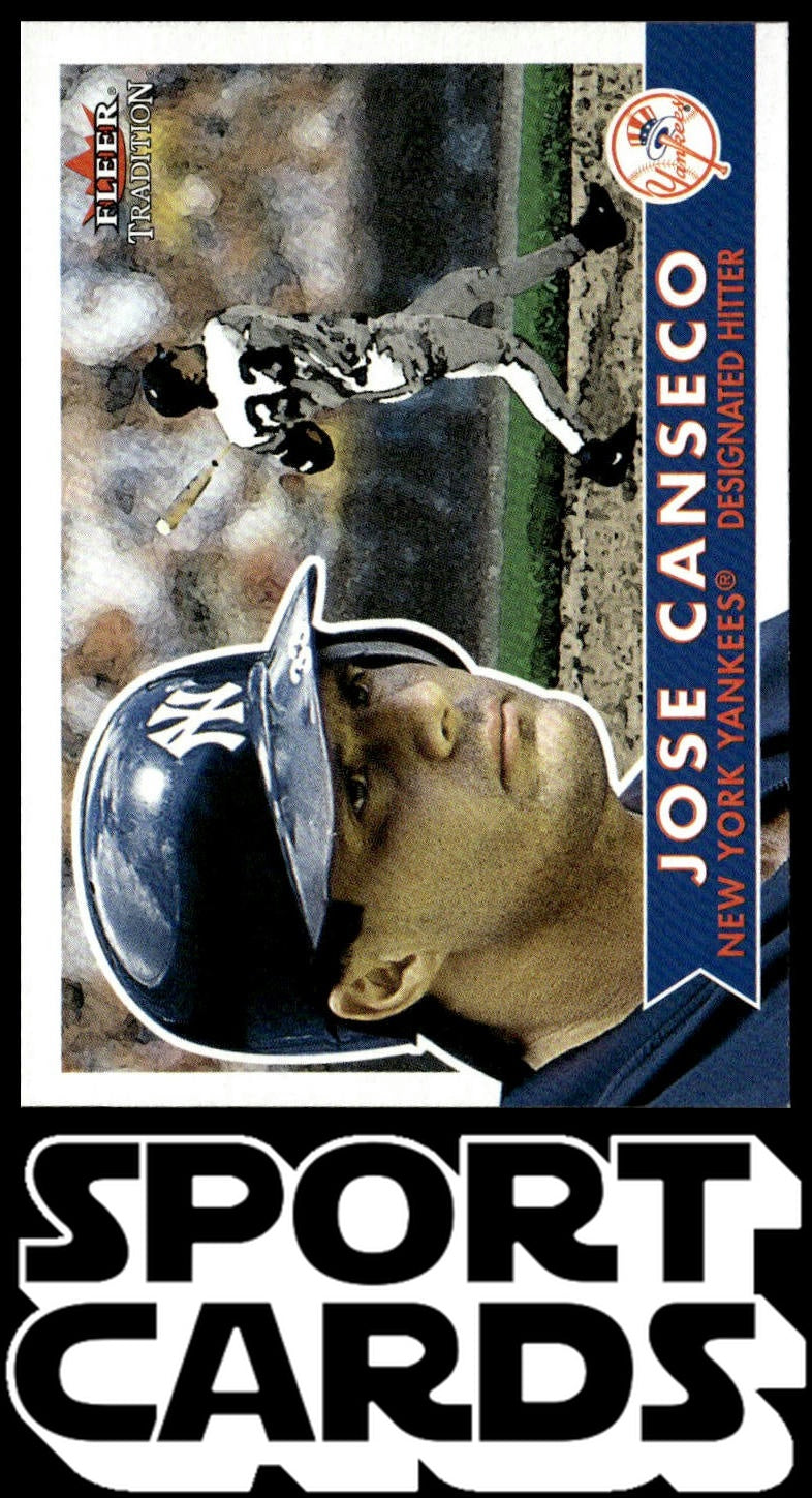 2001 Fleer Tradition #273 Jose Canseco SportCards.com