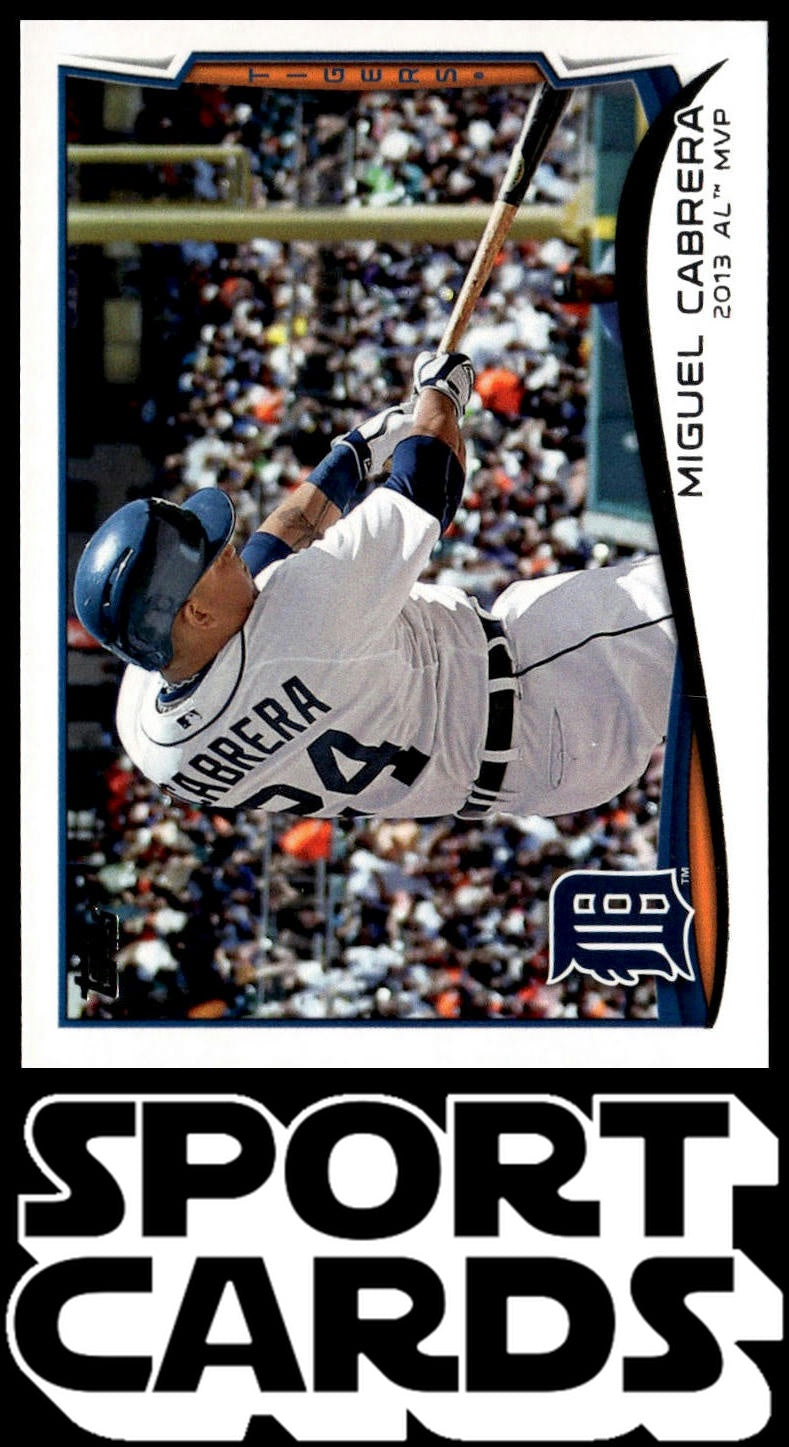 2014 Topps #335 Miguel Cabrera Gold #/2014 SportCards.com