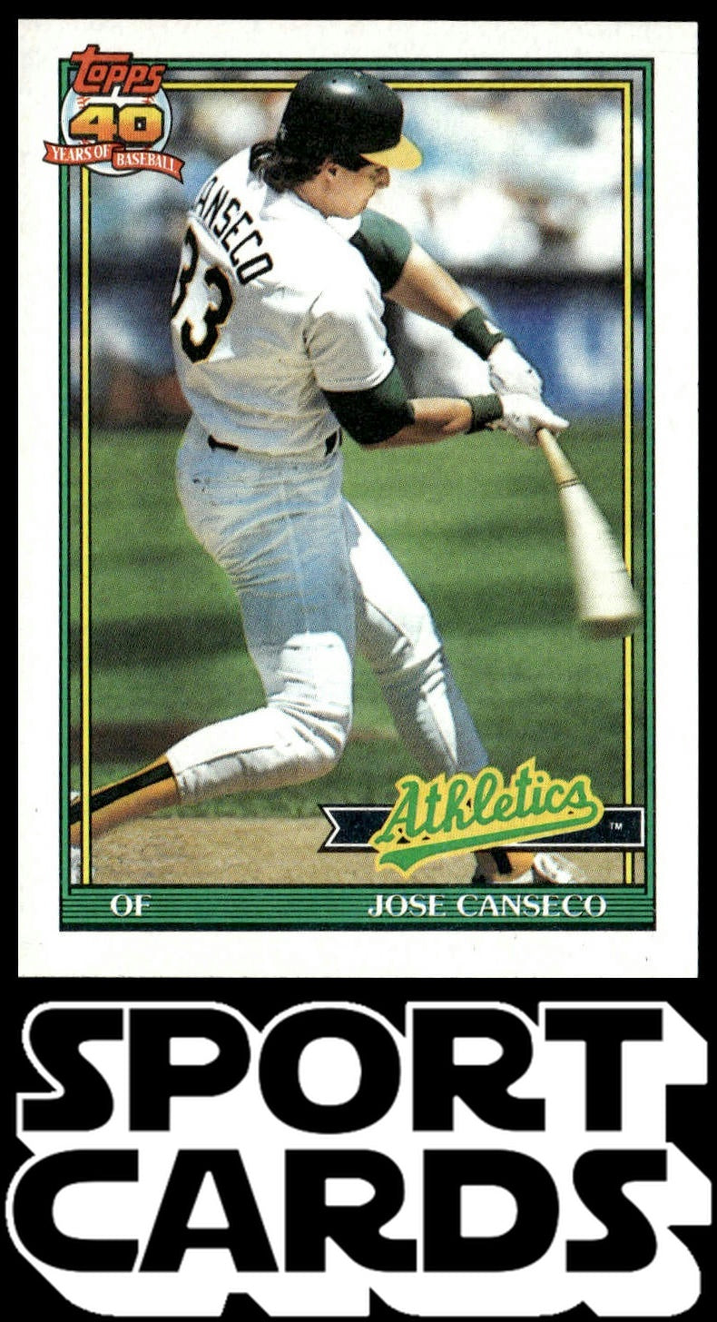 1991 Topps #700 Jose Canseco SportCards.com