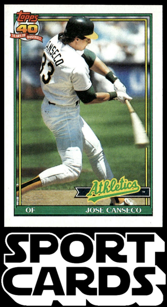 1991 Topps #700 Jose Canseco SportCards.com