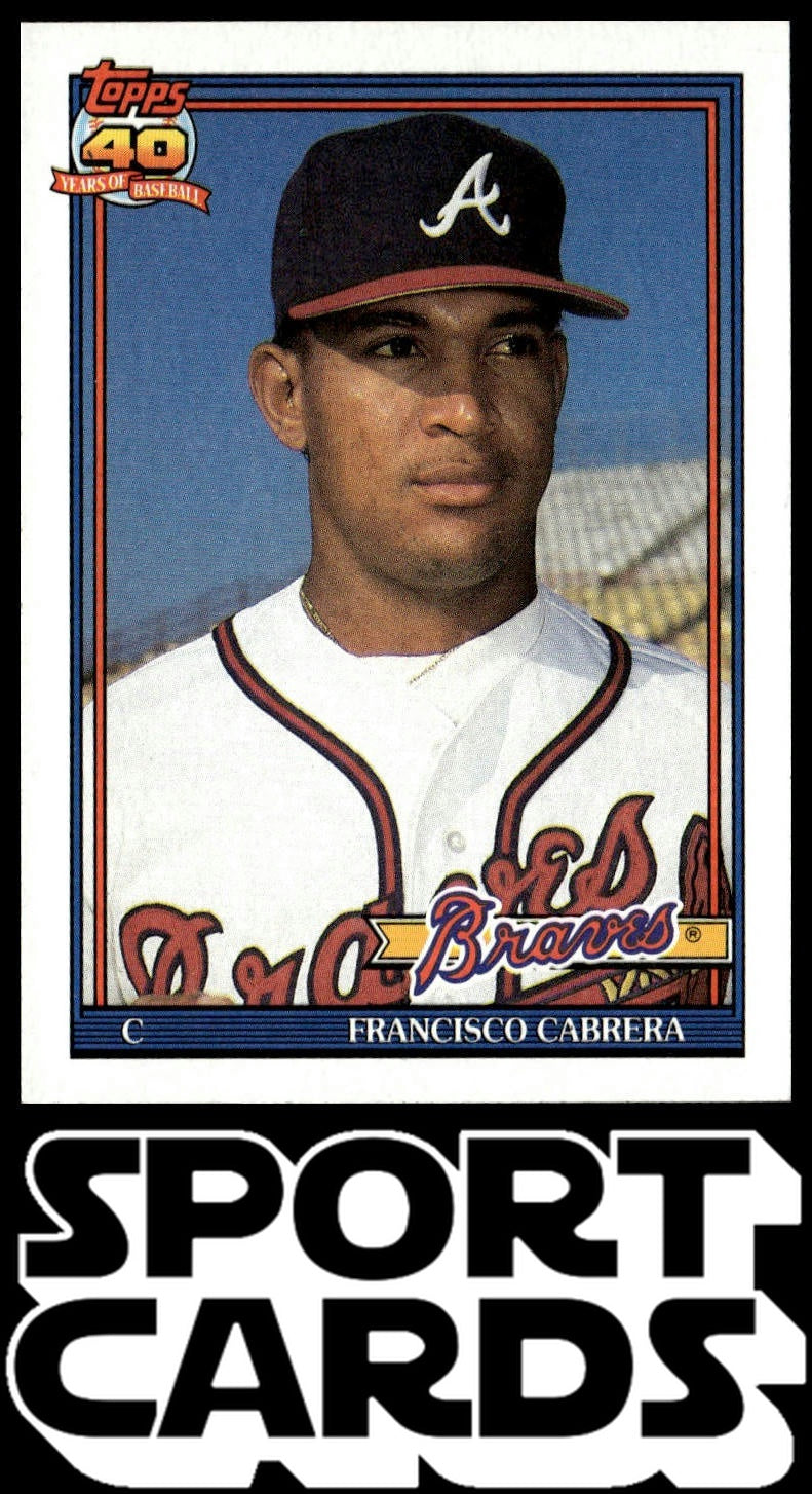 1991 Topps #693 Francisco Cabrera SportCards.com