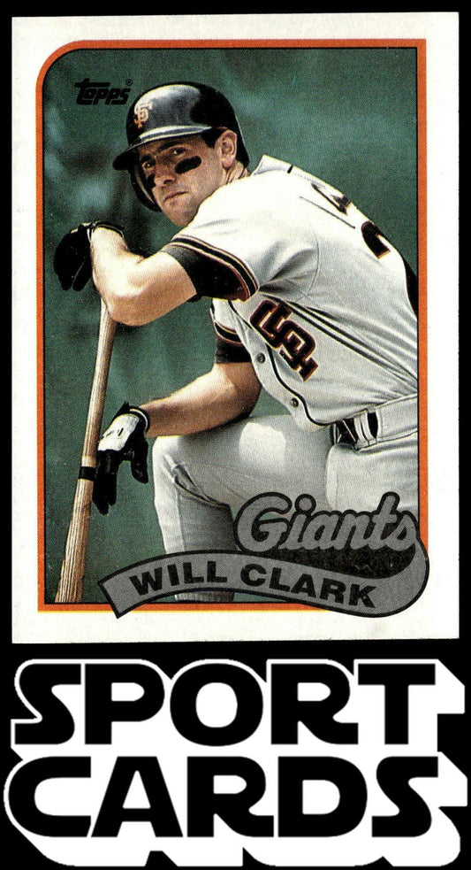 1989 Topps #660 Will Clark SportCards.com