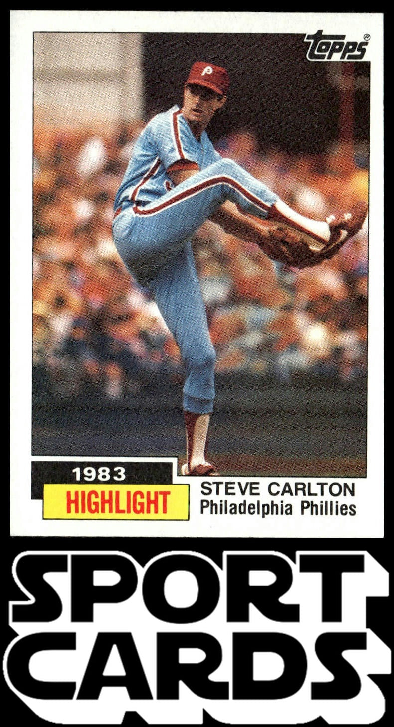 1984 Topps #1 Steve Carlton SportCards.com