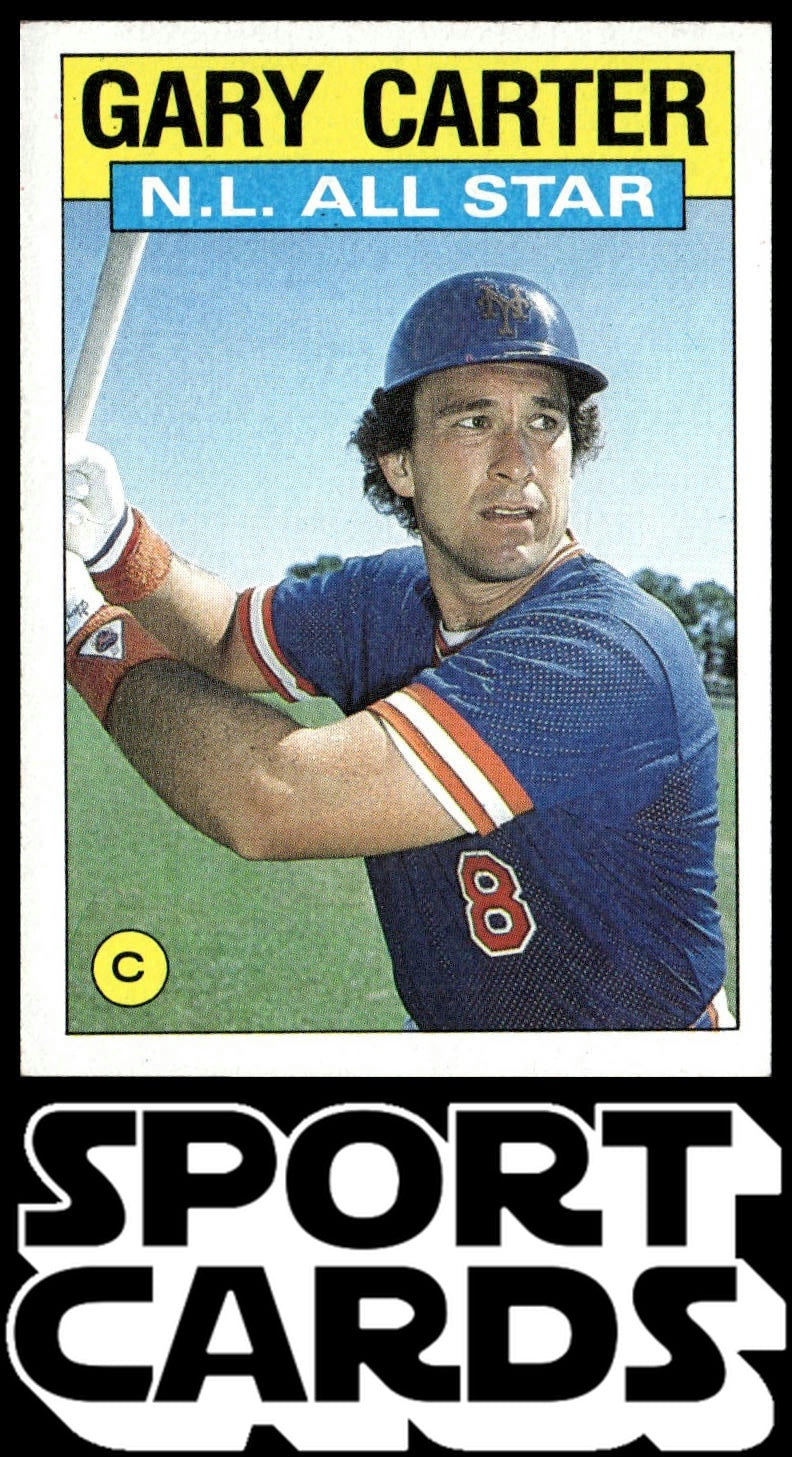 1986 Topps #708 Gary Carter SportCards.com