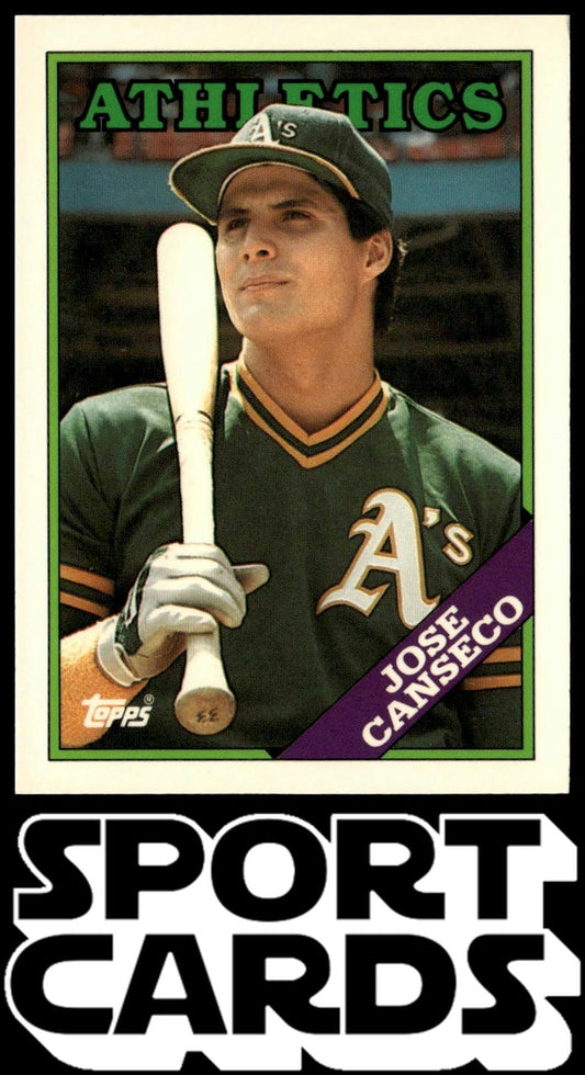 1988 Topps #370 Jose Canseco SportCards.com