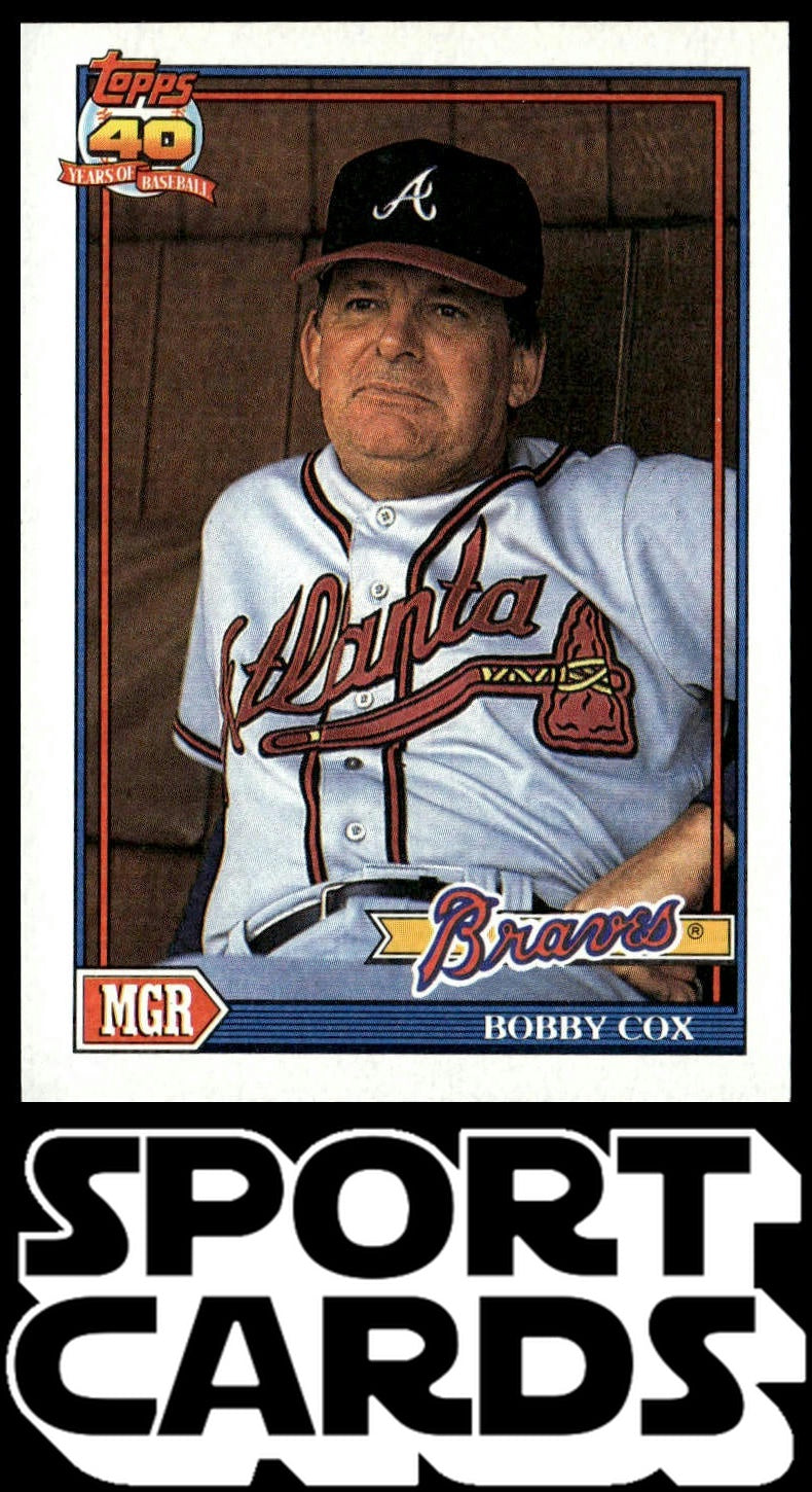 1991 Topps Micro #759 Bobby Cox SportCards.com
