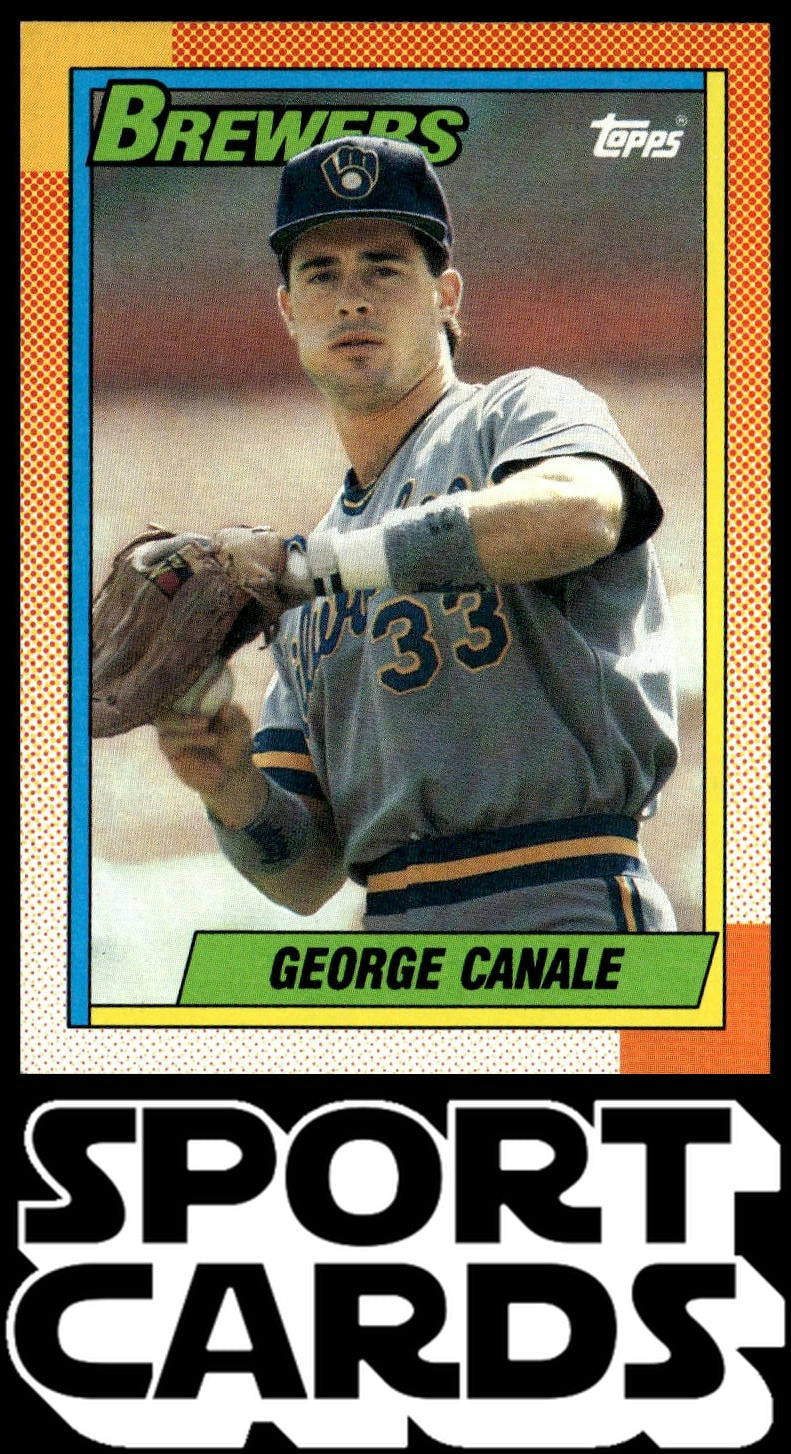 1990 Topps #344 George Canale SportCards.com
