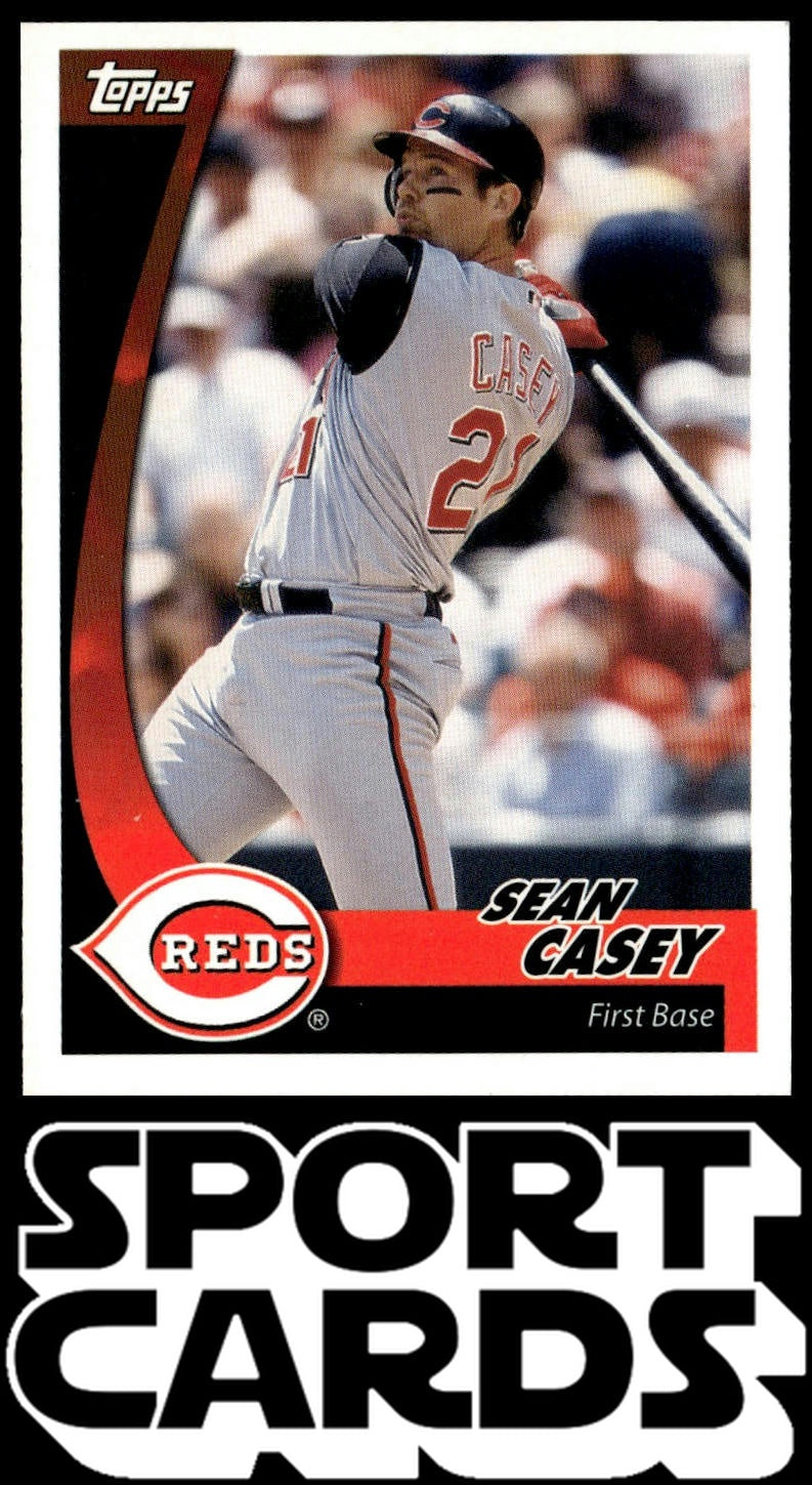 2002 Topps Post Cereal #8 Sean Casey SportCards.com