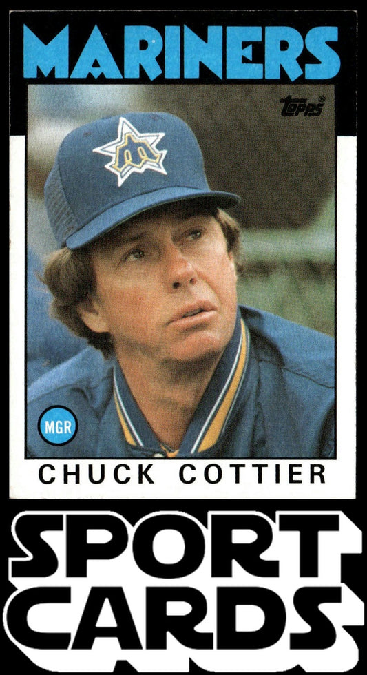 1986 Topps #141 Chuck Cottier SportCards.com