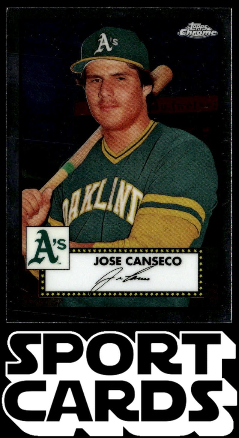 2021 Topps Chrome Platinum Anniversary #579 Jose Canseco SportCards.com