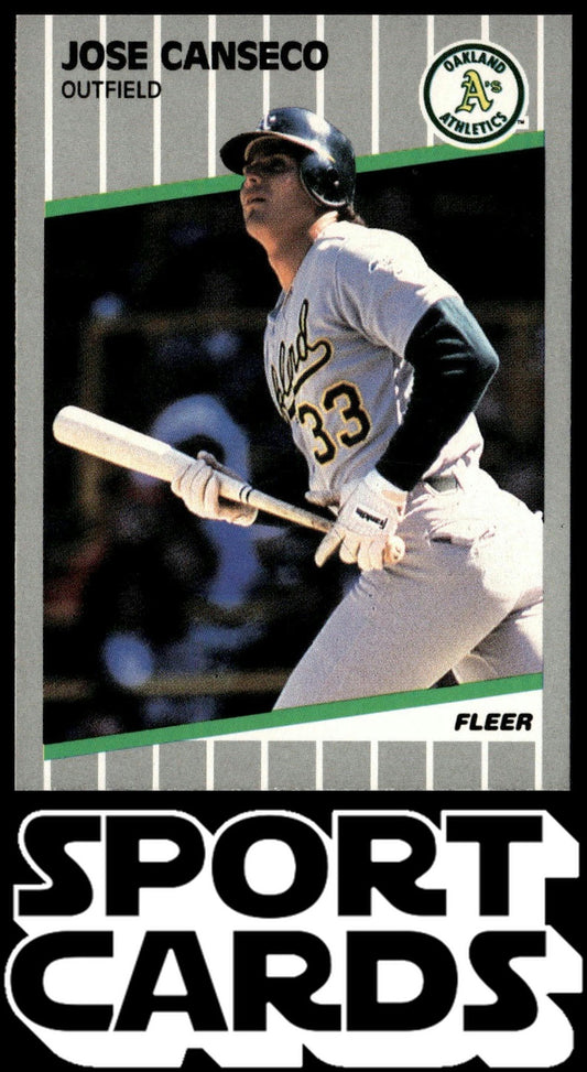 1989 Fleer #5 Jose Canseco SportCards.com