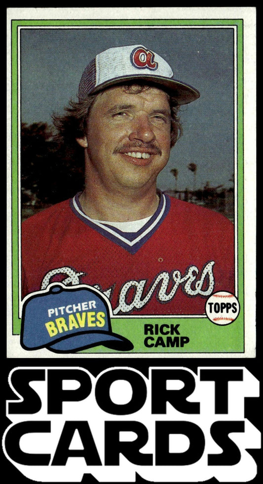 1981 Topps #87 Rick Camp SportCards.com